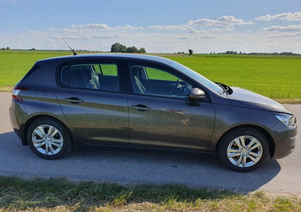 Peugeot 308 cena 29900 przebieg: 144400, rok produkcji 2016 z Łosice małe 191